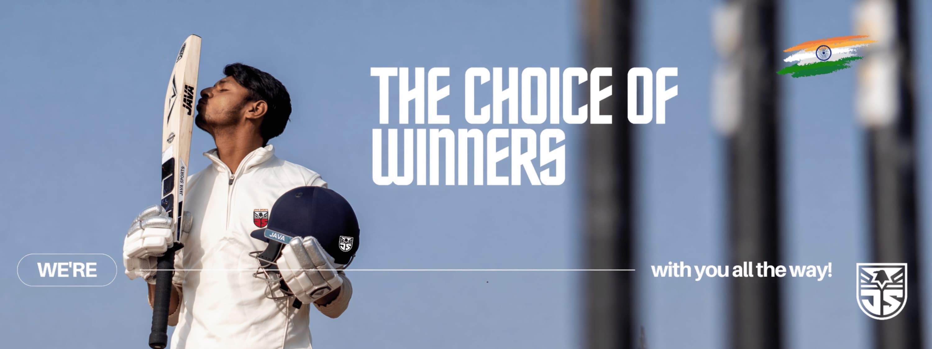 Premium English Willow cricket bats by Java Sports