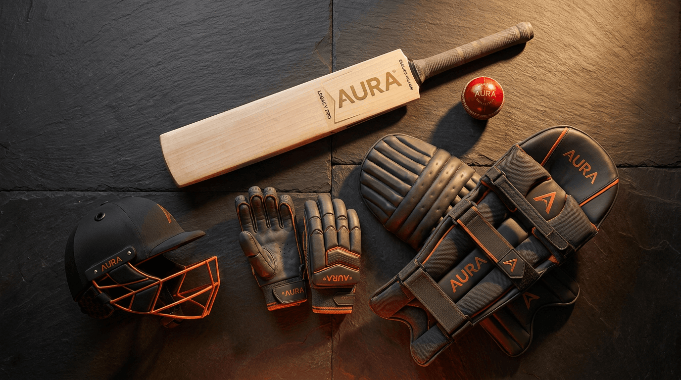 Complete cricket equipment collection by Java Sports
